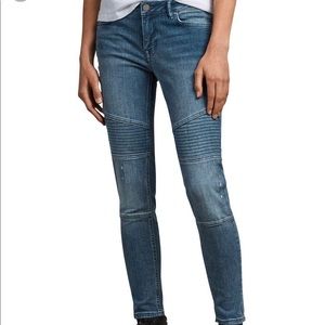 All Saints Biker Jeans